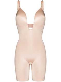 Spanx боди до середины бедра Suit Your Fancy с глубоким вырезом