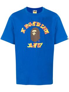 A BATHING APE® футболка с короткими рукавами и логотипом