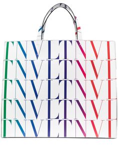 Valentino Garavani сумка-тоут с логотипом VLTN TIMES
