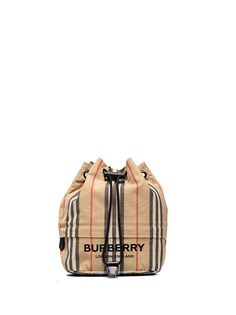 Burberry сумка на плечо Olympia в полоску Icon Stripe