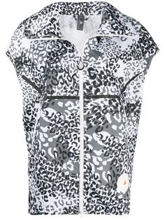 adidas by Stella McCartney спортивный жилет с анималистичным принтом