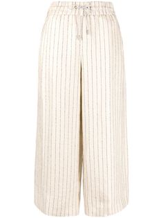 Fabiana Filippi укороченные брюки в полоску