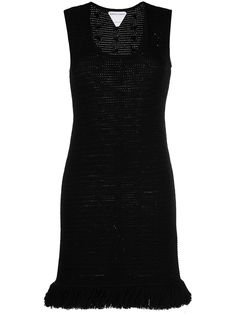 Bottega Veneta трикотажное платье без рукавов