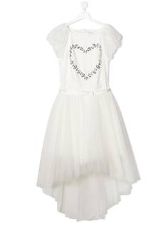 Monnalisa платье с тюлем