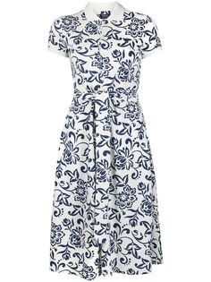 Polo Ralph Lauren платье поло с цветочным принтом