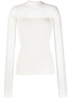 Jil Sander вязаный топ