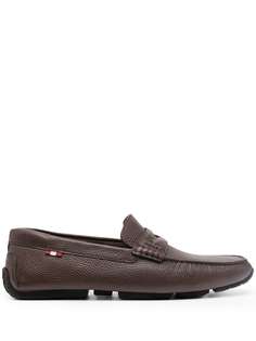 Bally пенни-лоферы Pavel из зернистой кожи