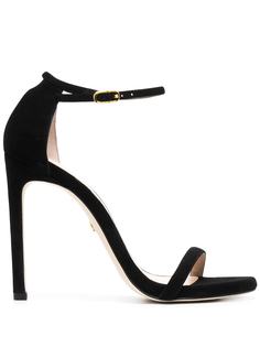 Stuart Weitzman босоножки Nudist с открытым носком