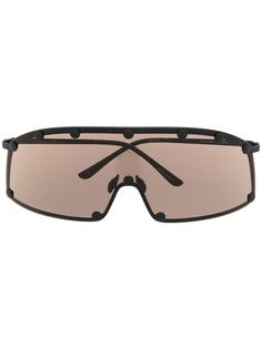 Rick Owens солнцезащитные очки Shield