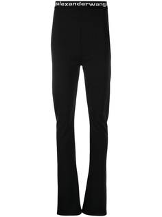 T By Alexander Wang брюки с логотипом