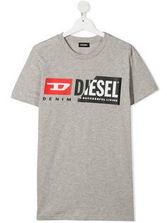 Diesel Kids футболка с короткими рукавами и логотипом