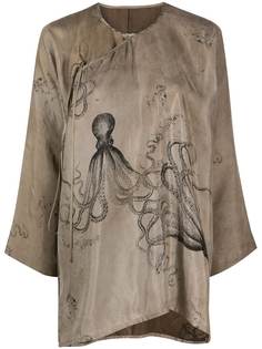 Uma Wang блузка с принтом