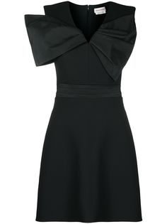 Alexander McQueen платье мини с бантом