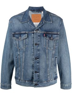 Levis джинсовая куртка Trucker с контрастной строчкой Levis®