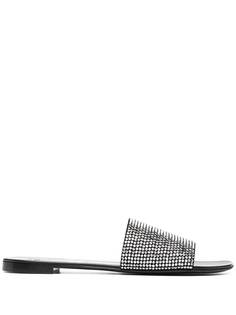 Giuseppe Zanotti сандалии с кристаллами