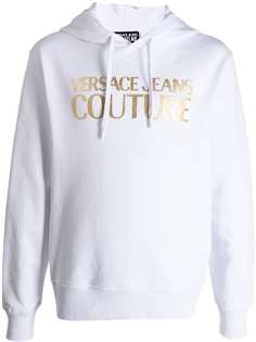 Versace Jeans Couture худи с кулиской и логотипом