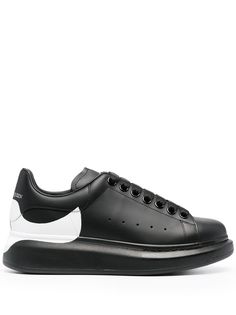 Alexander McQueen массивные кроссовки с контрастным задником
