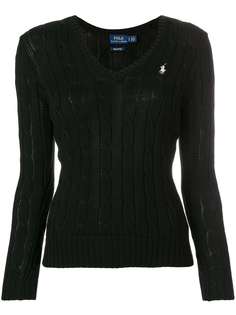 Polo Ralph Lauren свитер с узором косы