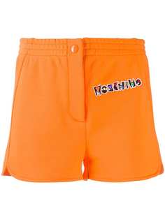 Moschino шорты с вышитым логотипом