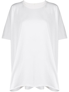 Rick Owens футболка оверсайз с драпировкой