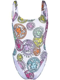 Versace купальник с узором Medusa