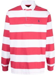 Polo Ralph Lauren полосатая рубашка поло с логотипом