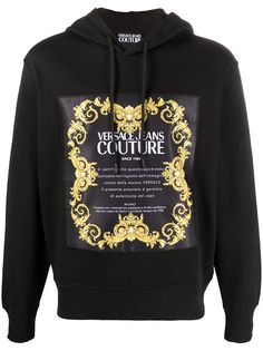 Versace Jeans Couture худи с логотипом Baroque