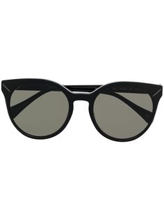 Yohji Yamamoto солнцезащитные очки YS 500 в оправе кошачий глаз