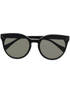 Yohji Yamamoto солнцезащитные очки YS 500 в оправе кошачий глаз