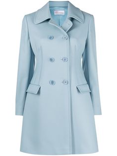 RED Valentino двубортное пальто