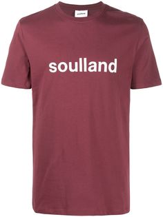 Soulland футболка с логотипом