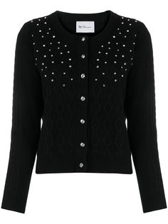 Blumarine кардиган с кристаллами