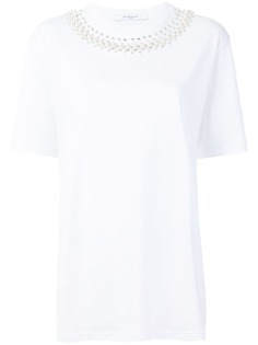 Givenchy футболка с отделкой на воротнике