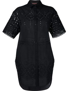 Ermanno Scervino рубашка с английской вышивкой