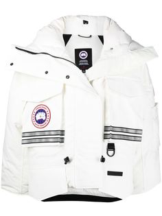 Canada Goose укороченная куртка Snow Mantra из коллаборации с Angel Chen