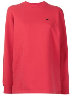 Burberry Pre-Owned толстовка с вышивкой и логотипом