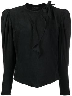 Isabel Marant блузка с объемными плечами