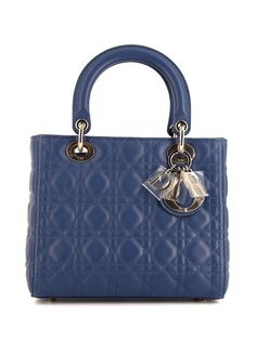 Christian Dior сумка Lady Dior pre-owned среднего размера