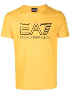 Ea7 Emporio Armani футболка с логотипом