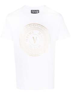 Versace Jeans Couture футболка с круглым вырезом и логотипом