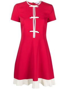 RED Valentino платье мини с бантом