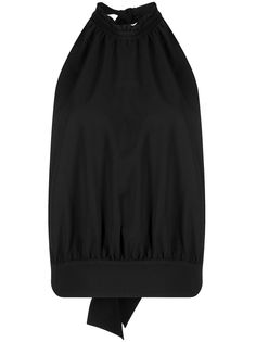 Pinko топ с вырезом халтер и открытой спиной