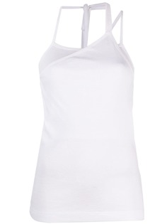 Helmut Lang топ асимметричного кроя с бретелями