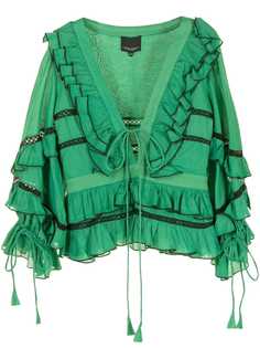 Cynthia Rowley блузка Stella с оборками