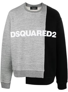 Dsquared2 двухцветная толстовка с логотипом