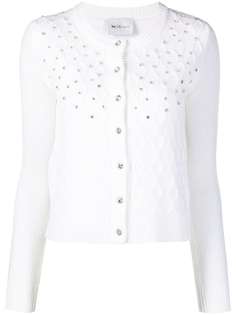 Blumarine кардиган с кристаллами