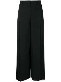 Dolce & Gabbana брюки широкого кроя с плиссировкой