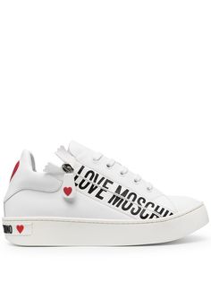 Love Moschino кроссовки на молнии с логотипом