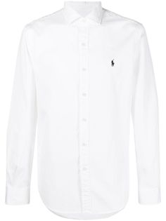 Polo Ralph Lauren рубашка с вышитым логотипом
