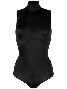 Wolford боди Nobilitas с заклепками